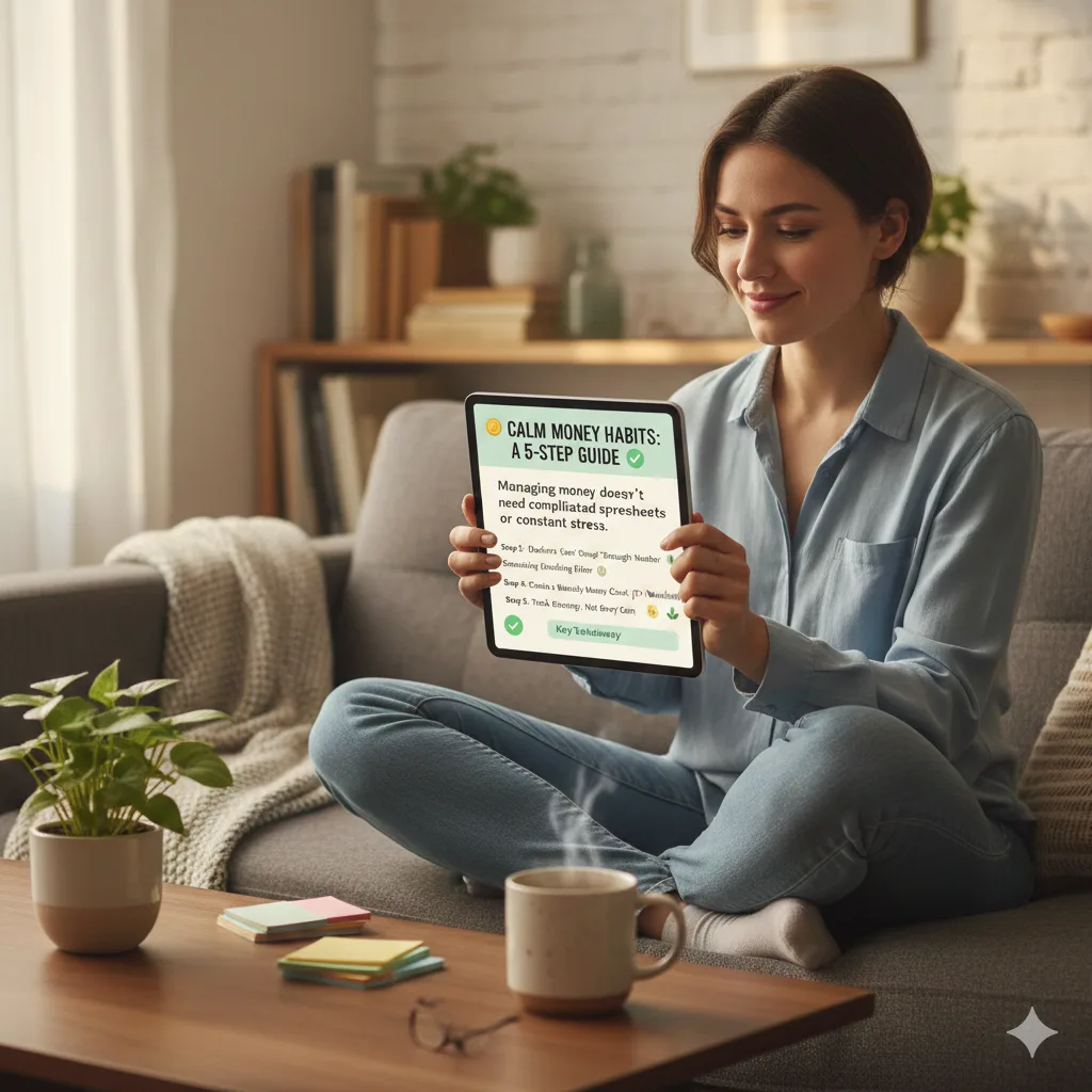 Calm Money Habits Without Complex Systems