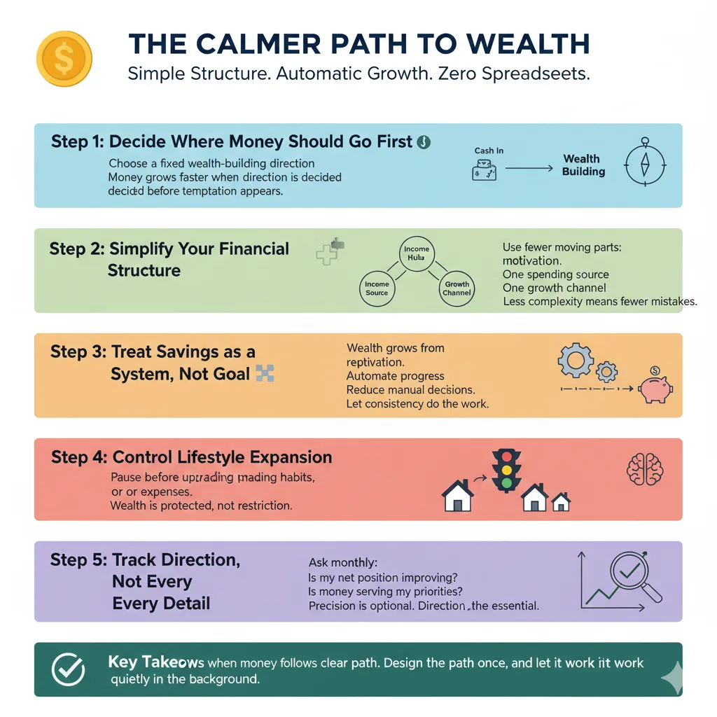 A Practical Way to Grow Wealth Without Complex Budgets