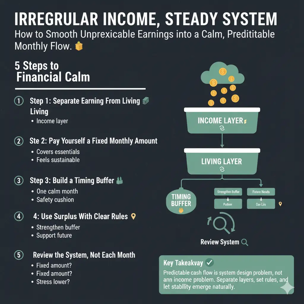 Irregular Income Into Predictable Monthly Cash
