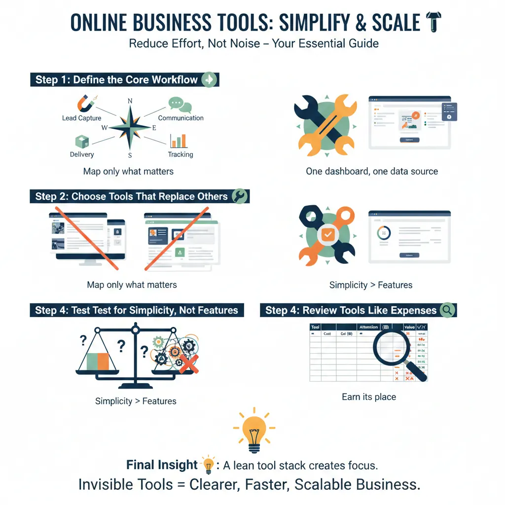 a Lean Online Business Using Fewer Smarter Digital Tools
