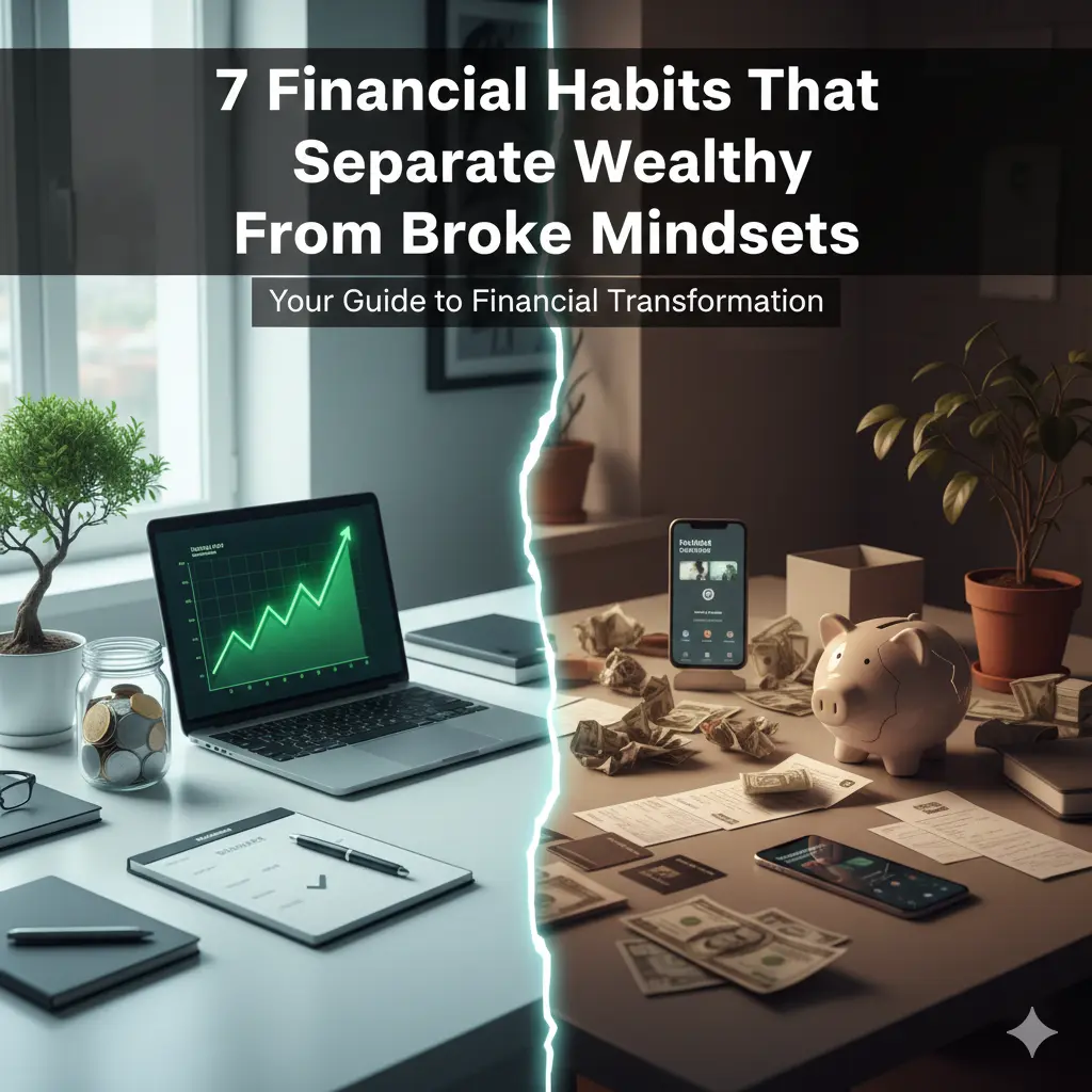 7 Financial Habits That Separate Wealthy From Broke Mindsets