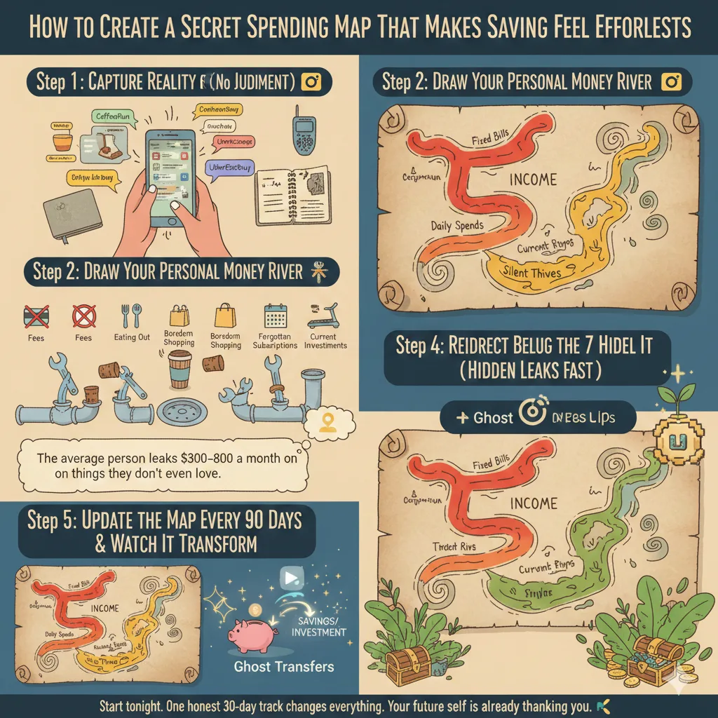 Secret Spending Map That Makes Saving Feel Effortless