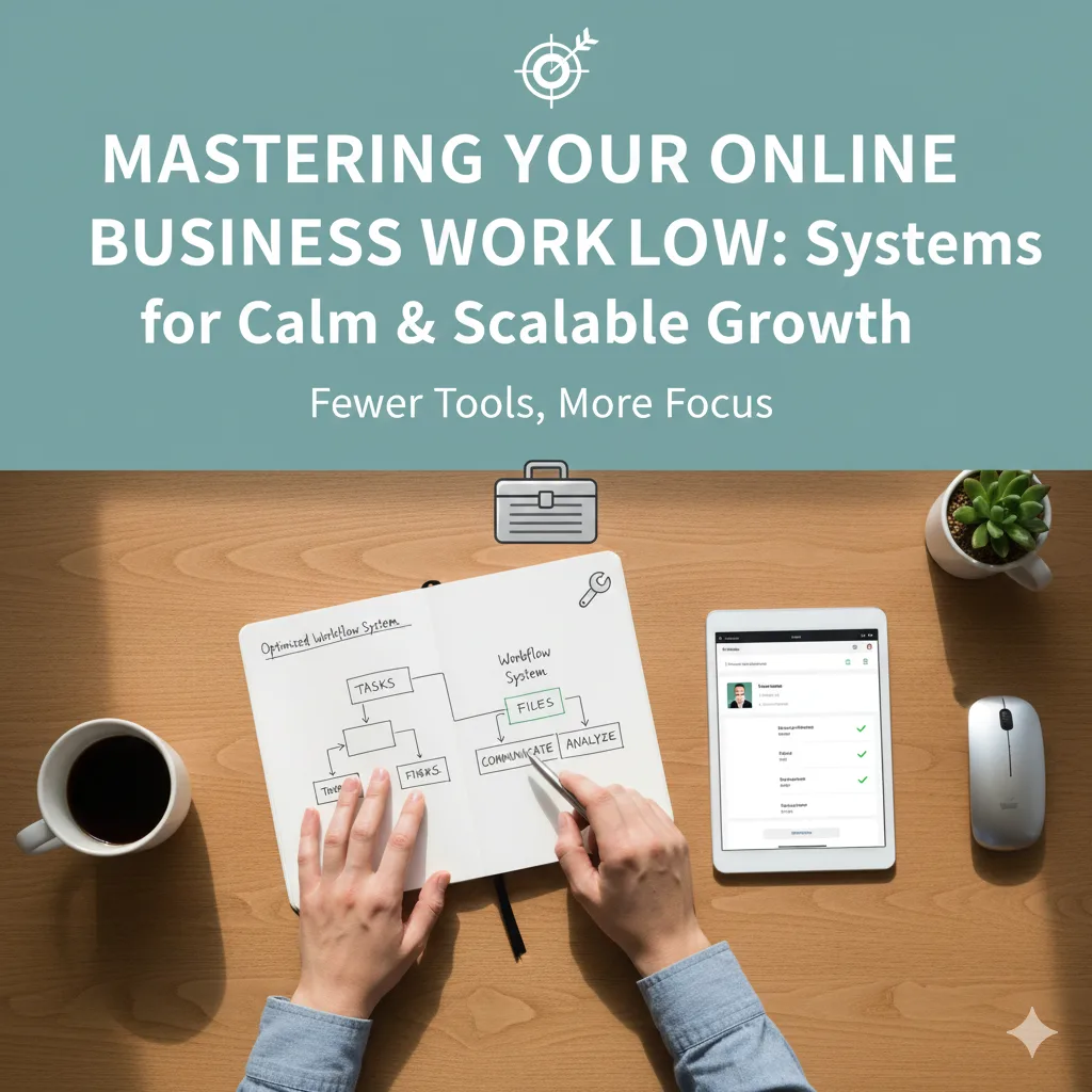 a Focused Online Workflow With Fewer Smarter Tools