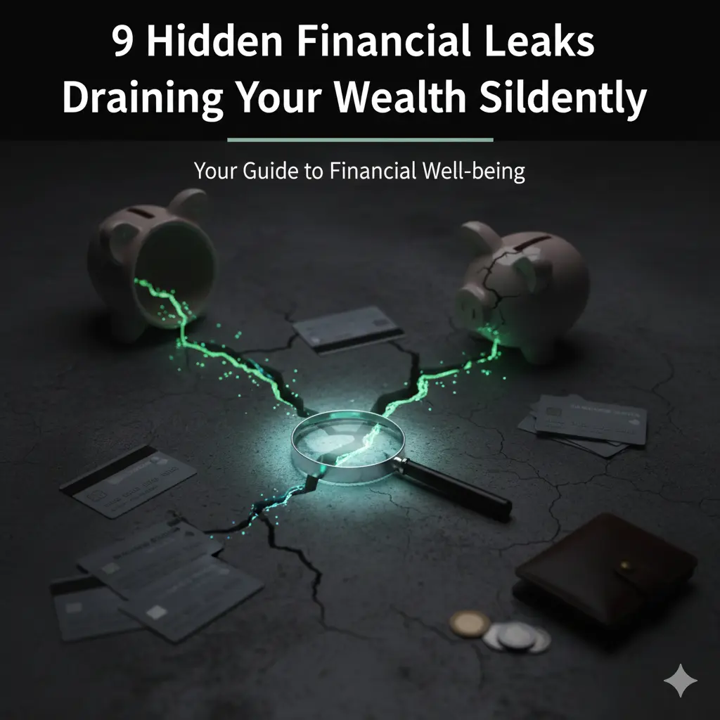 9 Financial Leaks Draining Your Wealth Silently