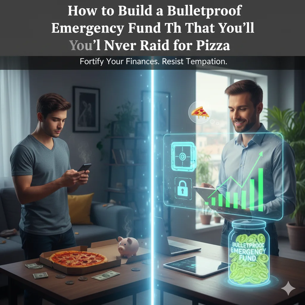 Bulletproof Emergency Fund That You’ll Never Raid for Pizza