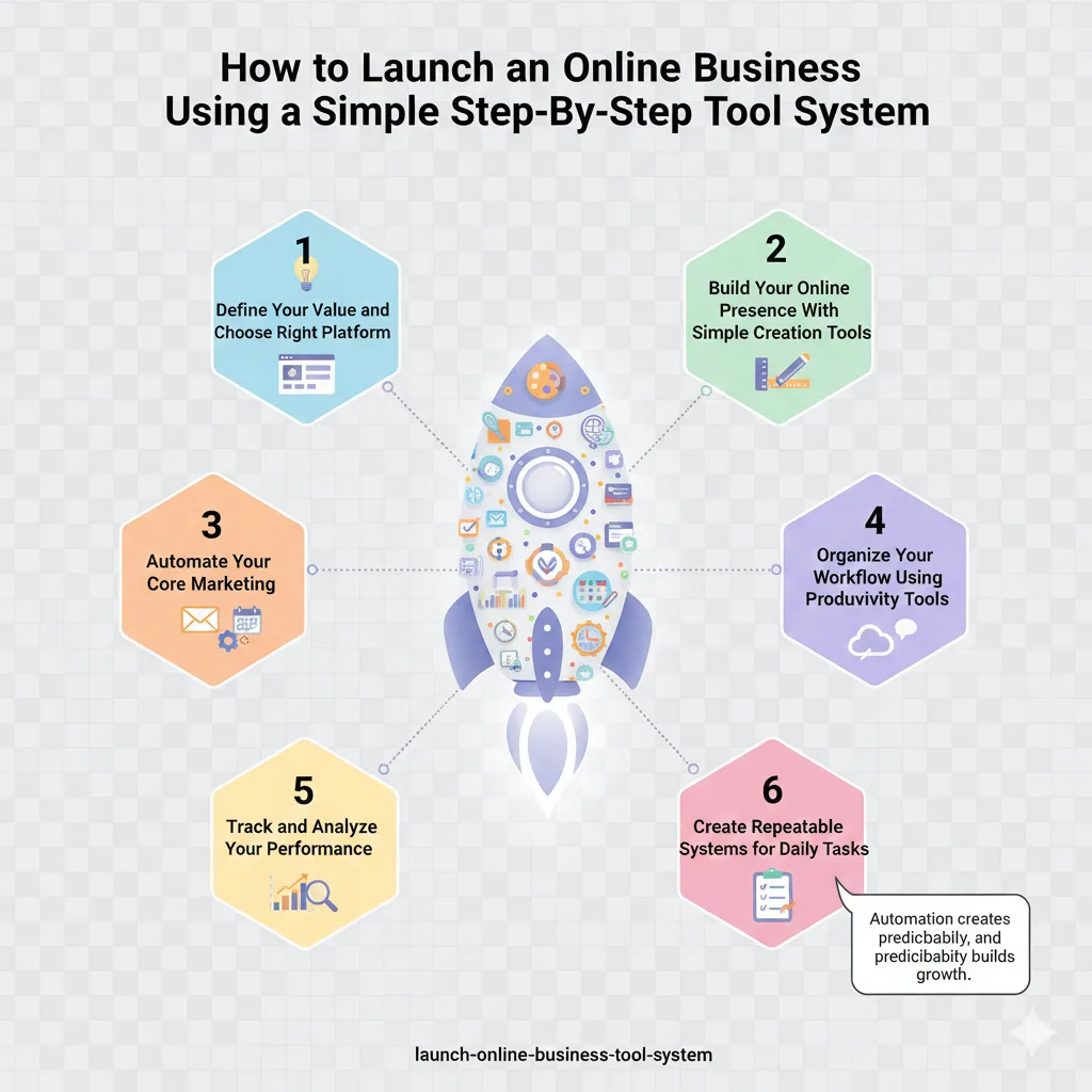 Step-By-Step System for Launching a Smooth Online Business