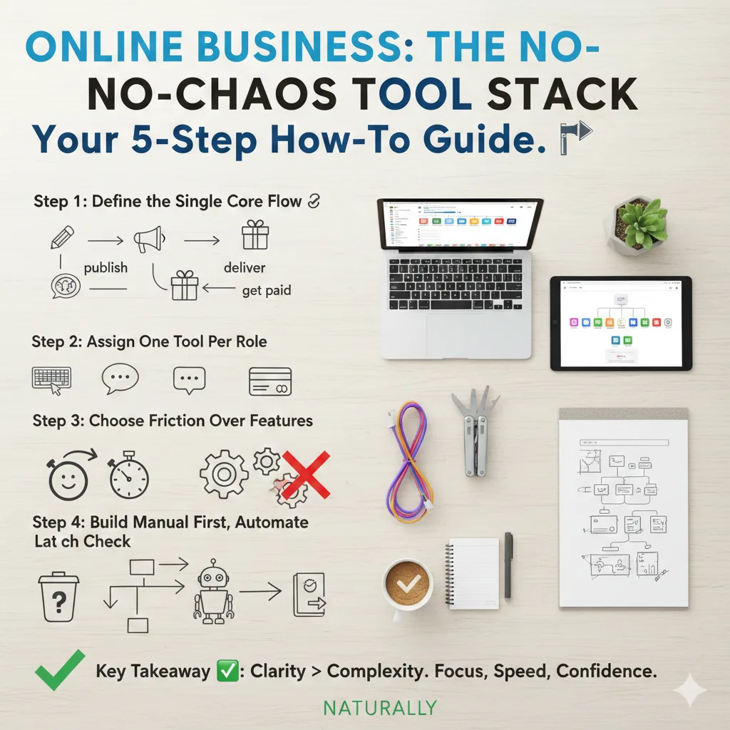 a No Chaos Tool Stack for Online Business